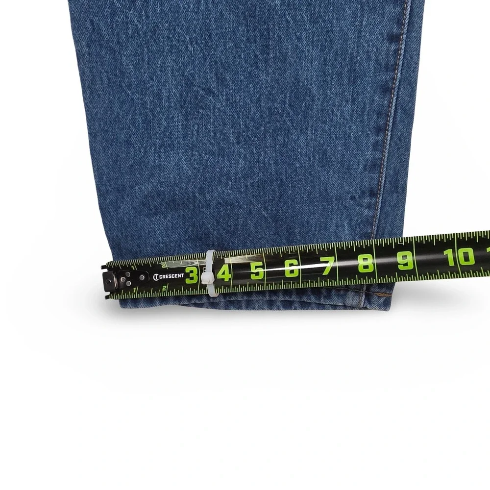 Levis‎ 501 Jeans Mens 36x30 Medium Blue Button Fly 501XX Straight Leg Denim Y2K